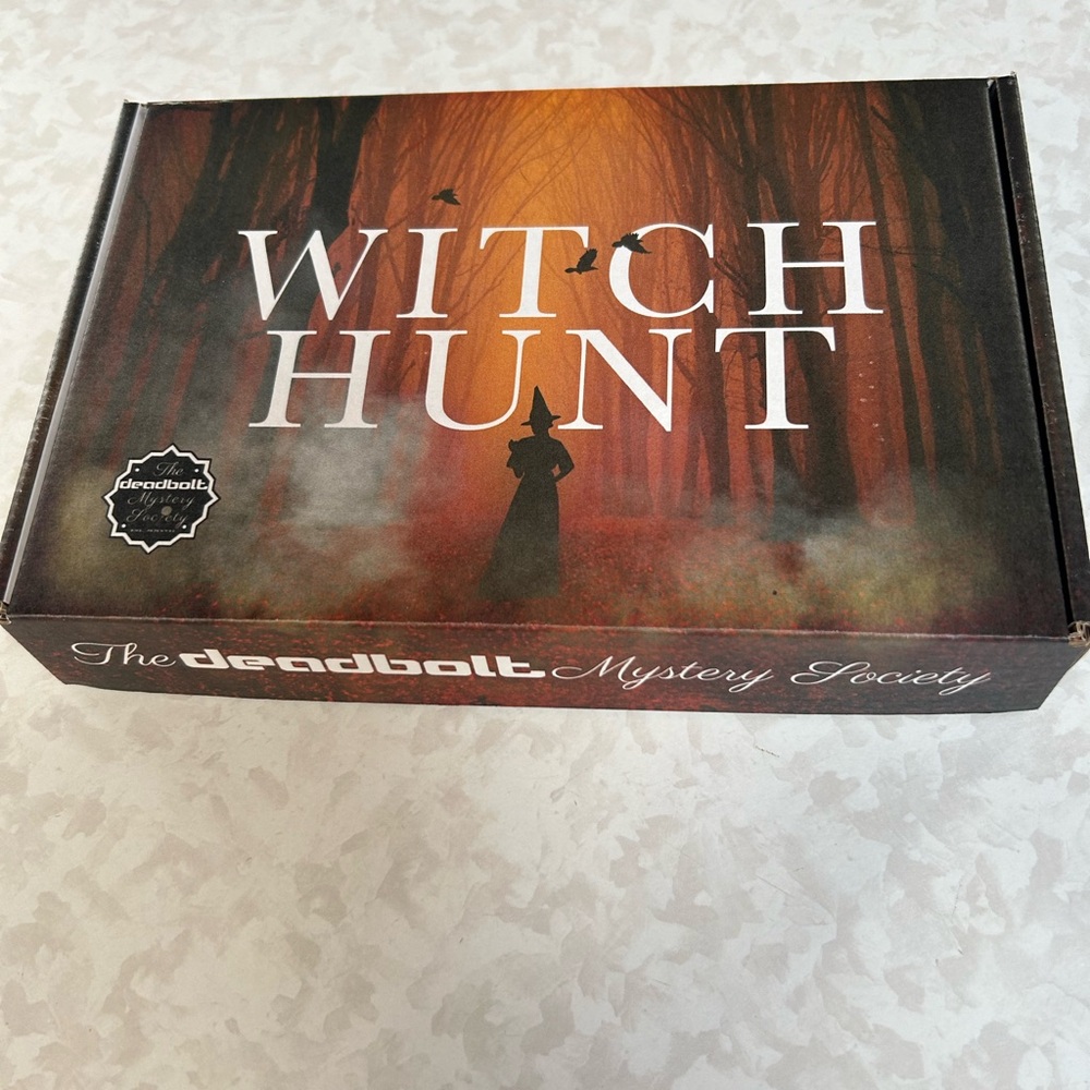 Witch Hunt Game - Black and Orange